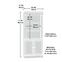 Sauder Palladia 72"H 5-Shelf Bookcase, Wind Oak (416515)~#|#~9A71AD84-247B-42B6-92A7B3E6993A6D0B_sc7