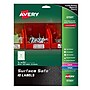 Avery Surface Safe Laser/Inkjet ID Labels, 7/8" x 2-5/8", Water Resistant, White, 825 Labels/Pack (61501)~#|#~9A7B0B47-EF94-4AAE-AEEA112F85EB01AD_sc7
