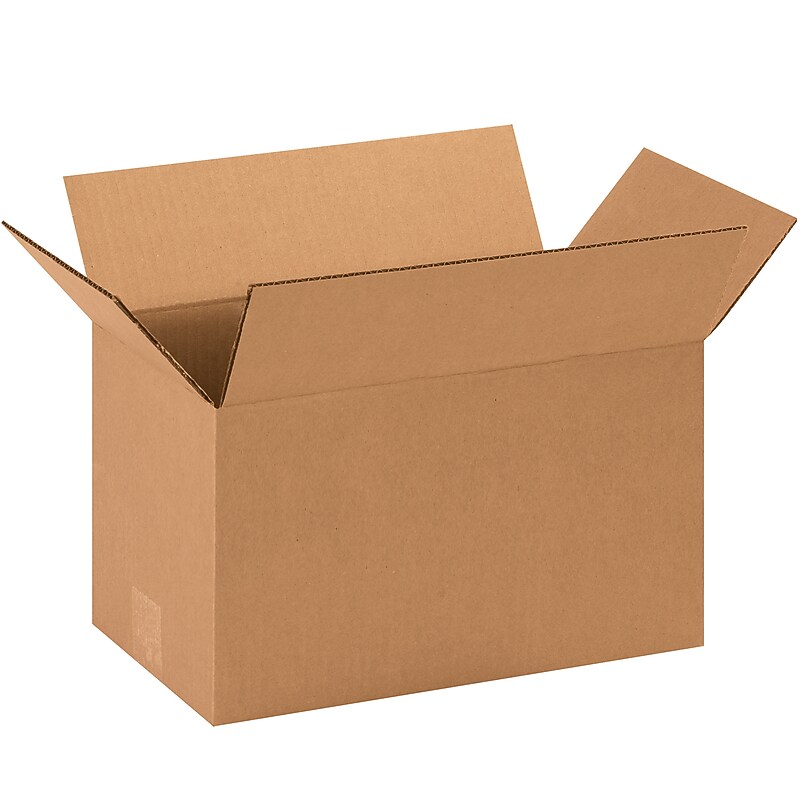 14" x 8" x 8" Shipping Boxes, 32 ECT, 25/Bundle (1488) image 1