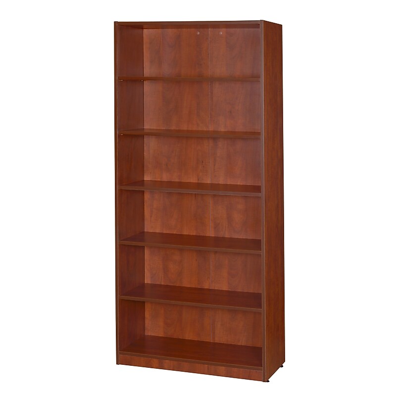 Regency Legacy Collection 71-inch 5-Shelf High Bookcase, Cherry image 1