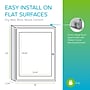 Ghent Cork Enclosed Bulletin Board, Satin Frame, 2'H x 1.5'W (PA12418K)~#|#~9A91E98F-907C-478D-AC79131A8BB2EF42_sc7