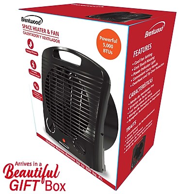 Brentwood Ceramic Desk Heater - Thumbnail 5