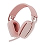 Logitech Zone Vibe 100 Wireless Noise Canceling Bluetooth Headset, Rose (981-001258)~#|#~9A9A3A79-D616-40ED-A340421D173EB5E7_sc7