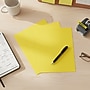 Staples Brights Multipurpose Paper, 24 lbs., 8.5" x 11", Yellow, 500/Ream (20102)~#|#~9A9A3FDE-1432-4CB5-B7AA9195CF76E918_sc7