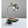 Adesso Rico Supercharger Incandescent Desk Lamp, 19"H, Brushed Steel (2609-22)~#|#~9A9CCFA6-C962-4F85-A0A0CC30AAB79D32_sc7
