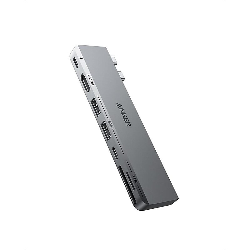 Anker 547 7-Port USB-C Hub, Gray (A83540A1) image 1