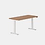 Branch Duo 58"W Electric Adjustable Standing Desk, Walnut/White (10-10-09-30)~#|#~9A9F5189-ACAA-4C5B-AFE3B32923C1E85E_sc7