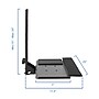 Mount-It! 25"W Adjustable Standing Keyboard Tray (MI-7915)~#|#~9AA200E3-7E57-4D18-99457792E82D8C26_sc7