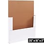 20" x 16" x 2" Easy-Fold Mailers, White, 50/Bundle (M20162BF)~#|#~9AA2DFDE-0A24-4714-92F0D26A59659E06_sc7
