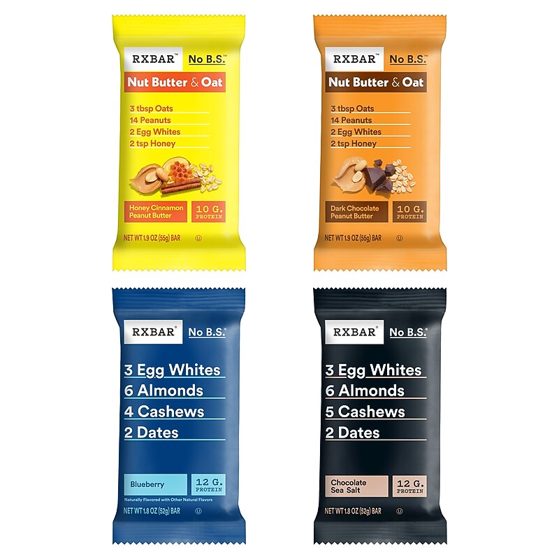 RXBAR Protein Bar Variety Pack, 48/Carton (KEE00745) image 1