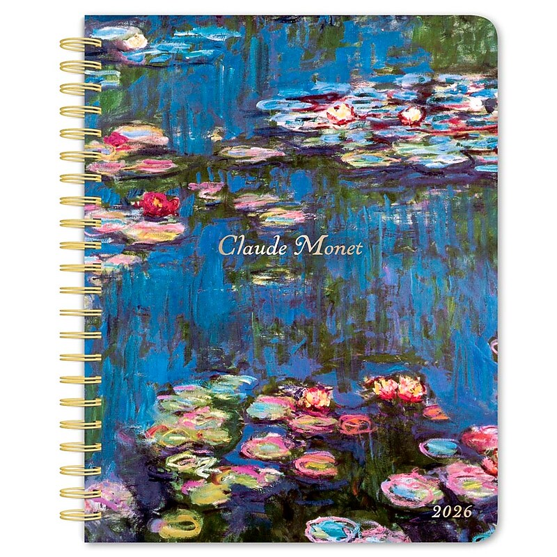 2026 BrownTrout Claude Monet 6.5" x 7.75" Weekly Planner (9798330707911) image 1