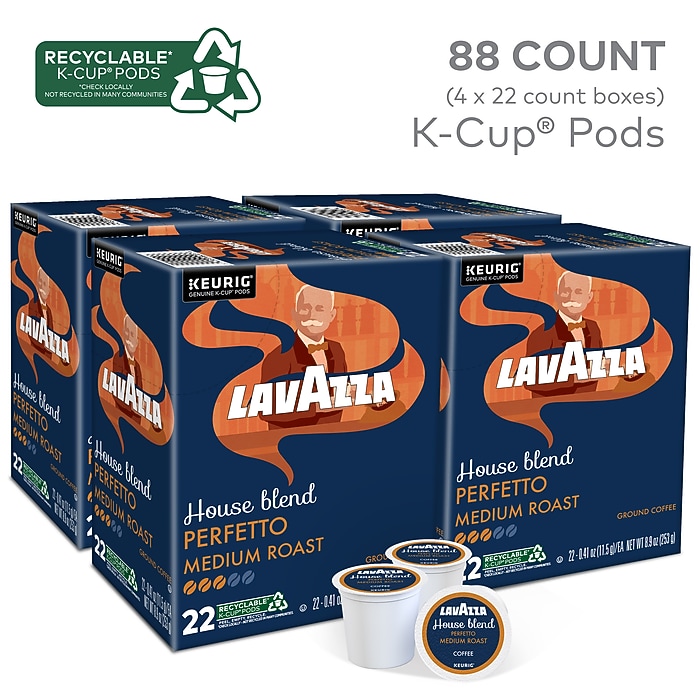 Lavazza House Blend Perfetto Coffee Keurig® K-Cup® Pods, Medium