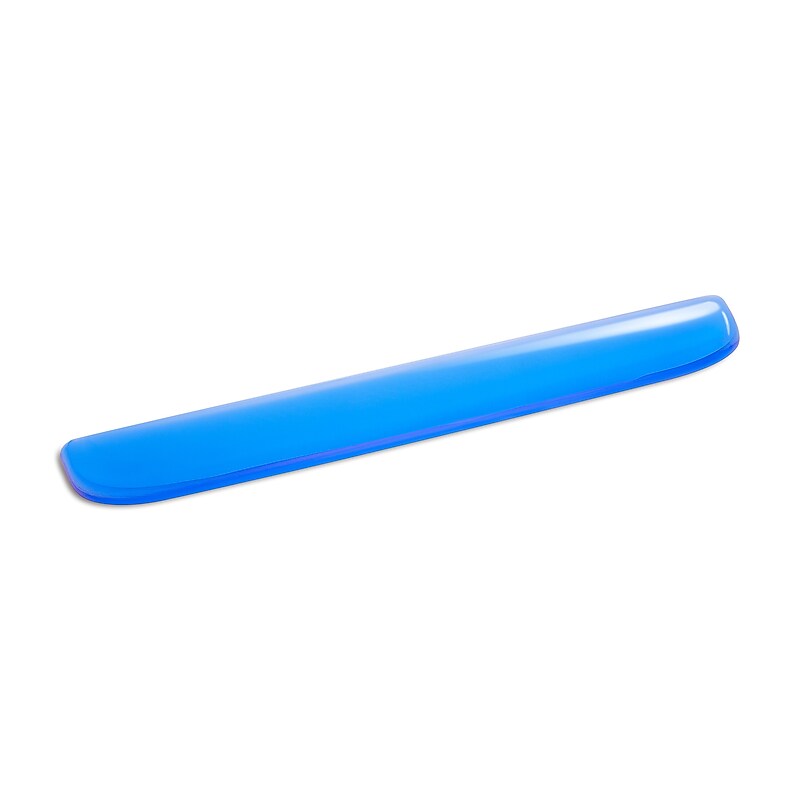 Staples TECH Gel Non-Skid Wrist Rest, Blue Crystal (79038) image 1