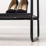 Iris 8.88" x 6.75" Garment Rack, Black Metal (596269) ~#|#~9AA90CC6-A6F0-47B5-A06E9AC9CC721BCE_sc7