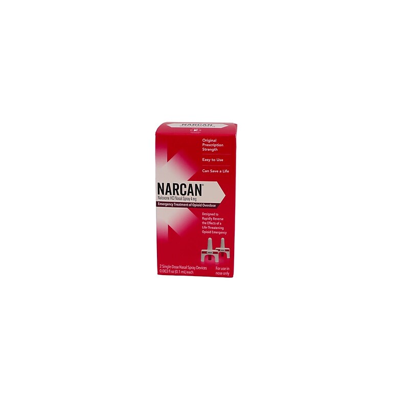 Narcan Nasal Spray, 2 Pieces/Box, 3 Boxes/Carton (91565) image 1