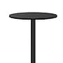 Flash Furniture 36'' Round Laminate Table Top with 30''x 30'' Bar-Height Table Base, Black (XURD36BKT3030B)~#|#~9AB045E5-DBA8-4030-947122A561E8DE3D_sc7