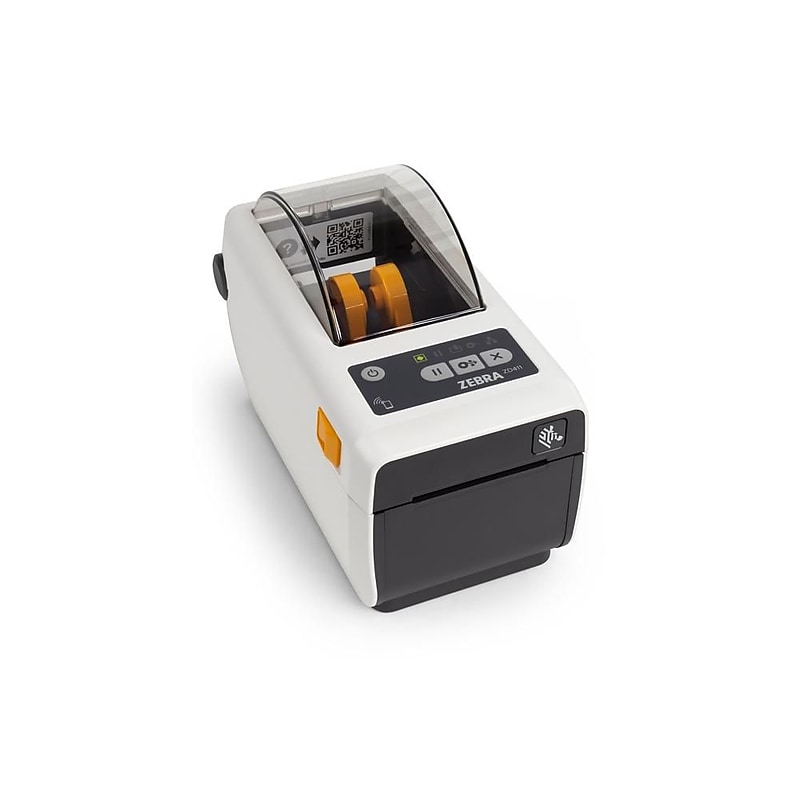 Zebra ZD4AH22-D01X01EZ Direct Thermal Healthcare Desktop Printer, Wi-Fi/Bluetooth/USB, White image 1