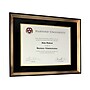 Excello Global Products 11" x 14" Resin Photo/Document Frame, Black/Gold (EGP-HD-0332)~#|#~9AB60F37-BA7B-43C4-86EED9F261CB0F76_sc7