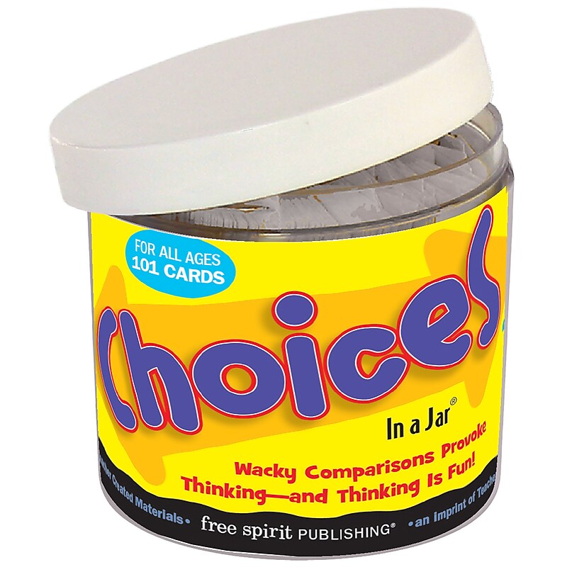 Free Spirit Publishing Choices In a Jar, Multicolored (SEP140953) image 1