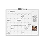 U Brands Magnetic Dry-Erase Whiteboard, Aluminum Frame, 2' x 1' (361U00-01)~#|#~9AB72319-DA89-4C93-83178FDA6708C7CB_sc7