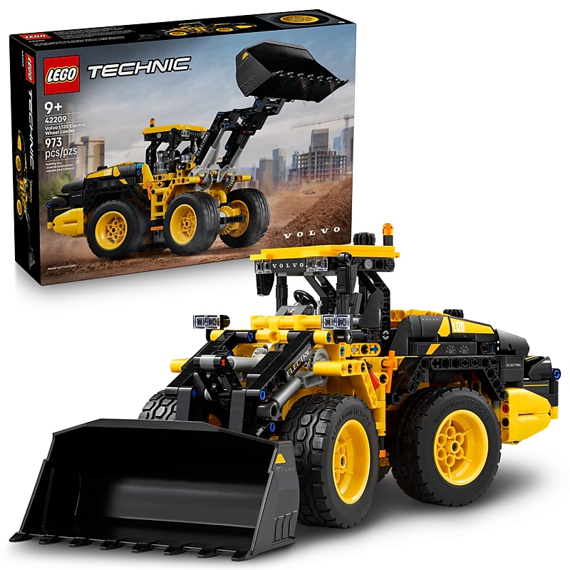LEGO Technic Volvo L120 Electric Wheel Loader Construction Toy, 973 Pieces (42209) image 1