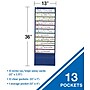 Carson Dellosa Education Calendar, Scheduling and Counting Pocket Charts, 3 Pieces~#|#~9ABA9EA6-8771-47DF-BEB29B37FDC61838_sc7