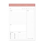 Blue Sky Bespoke Letterpress Notepad, 7" x 9", Camellia Pink Trim (155580)~#|#~9ABB56F3-B187-4516-89850CCB353C4CAC_sc7
