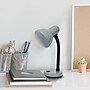 Simple Designs Basic LED Desk Lamp, 14.25", Silver (LD1003-SLV)~#|#~9AC45627-25F7-4235-BC309E9408973046_sc7