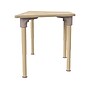 Flash Furniture Bright Beginnings Hercules Trapezoid Table, 47" x 20.75", Height Adjustable, Beech (MK-ME088027-GG)~#|#~9AC58B62-69AA-489B-898F5964E7FC2B12_sc7