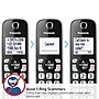 Panasonic 4-Handset Cordless Phone System with Digital Answering System, Bluetooth & Link2Cell, Black/Silver (KX-TGD864S)~#|#~9AC7549A-4994-42A3-993FD24FAC4AF33B_sc7