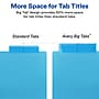 Avery Big Tab Insertable Plastic Dividers with 2 Pockets, 8 Tabs, Two-Tone Multicolor (11983)~#|#~9ACA10DD-A90A-486D-95DE6C50CE88823D_sc7