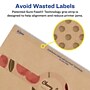 Avery Laser/Inkjet Multipurpose Labels, 8" x ", Kraft Brown, 300/Box (94117)~#|#~9ACCBCE6-3CB5-4A5D-A3B33400CDE9F154_sc7