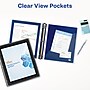 Avery Flexi-View Heavy Duty 1" 3-Ring View Binders, Navy Blue (17685/14988-CC)~#|#~9ACF9F58-6BAD-4AC7-86C03BE2D1770121_sc7