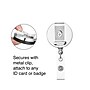 Staples Heavy-Duty Badge Reels, 30" Retractable Cord Length, Metal, Black, 5/Pack (37870)~#|#~9AD4FE39-B9F5-4B45-8F340B92B2FD7D60_sc7