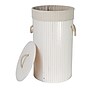 Household Essentials 15-Gallon 1-Section Hamper with Lid, Bamboo, White (HE1220)~#|#~9AD91FF8-C4A9-4682-88134DD67FFA7882_sc7