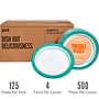 Perk™ Medium-Weight Paper Plates, 8.5", Teal/White, 500/Carton (PK54329CT)~#|#~9AE063EE-8D86-4581-BED23221CE6AFA11_sc7
