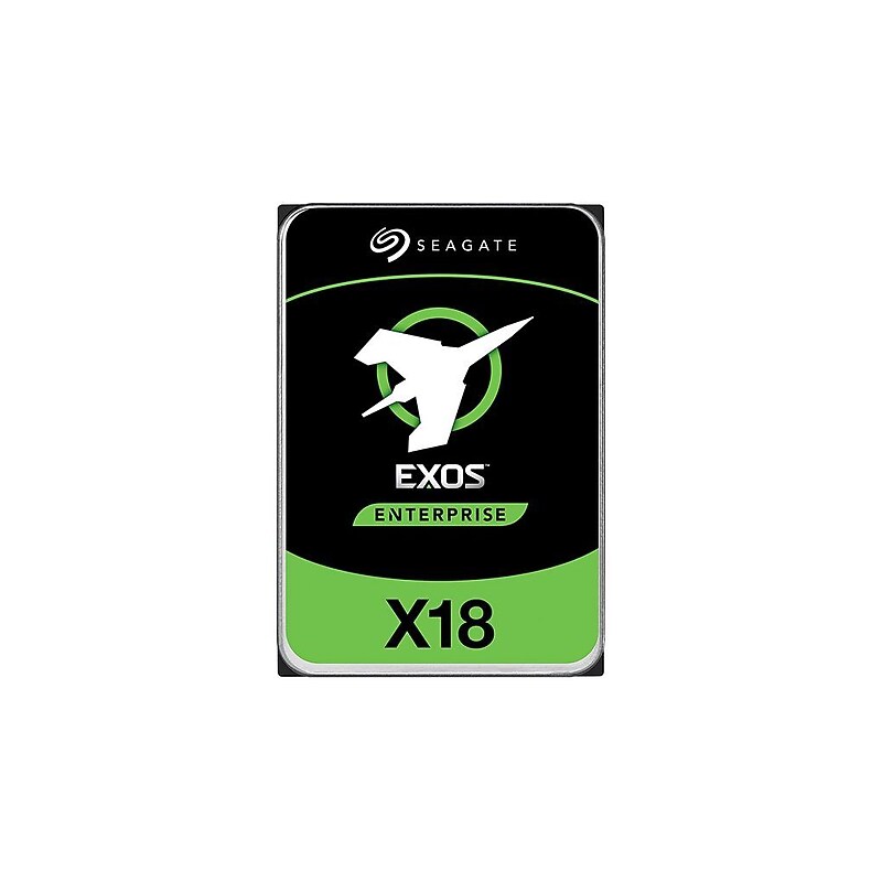 Seagate Exos X18 12TB 3.5" SAS Internal Hard Drive (ST12000NM007J)