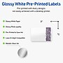 Avery Laser/Inkjet Rectangle Multipurpose Labels, 2" x 3", White, 80/Pack (S00-F4Q)~#|#~9AE7B0AA-A560-4DD3-8806D02C2D56C678_sc7