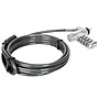 Targus DEFCON Ultimate Universal Serialized Laptop Combination Lock, 6.5 ft. (ASP96GLX-S)~#|#~9AEFDC1F-6072-433C-84DB0EBE9404CA69_sc7