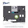 Brother P-touch Strong Adhesive Laminated Label Tape, 1/2" x 26.2', White on Clear (TZeS135)~#|#~9AF5A6AF-C475-4791-A59383D4FEDBD18A_sc7