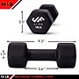 Jfit 10 lb. Neoprene Dumbbells, Black (J-DBN10SET)~#|#~9AFA4894-1714-42D1-B374B5DCCB0B0934_sc7