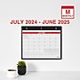 2024-2025 Staples 11" x 8" Monthly Desk/Wall Calendar, White/Red/Black  (ST60366-23)~#|#~9AFD5704-ADC8-4A1A-B06F2C206ACEA2E2_sc7