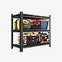 FlexiSpot 3-Shelf Metal Multi-Functional Storage Rack, 39.5" x 39.4" x 13.8", Black (CJ025-DJ)~#|#~9B021A93-AD43-4BF2-8DAEDD3AD7516E7E_sc7