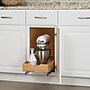 Household Essential Artisan Wood & Steel Pull-Out Cabinet Shelves, Natural (HH4221-1)~#|#~9B071A9A-824B-4D22-BCB27F8889355EA7_sc7