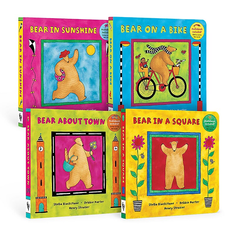 Barefoot Books PreK Bear Series Board Book Bundle, 4/Set (BBK9798888593318) image 1