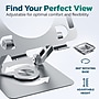 Delton N35/SW60 Wireless Keyboard and Mouse & Swivel Tablet Stand Bundle, White (DTTKITN35WWSW60)~#|#~9B0E7EF6-A912-4100-916558CE76A993CF_sc7