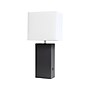 Lalia Home Lexington Table Lamp, Black Faux Leather (LHT-3012-BK)~#|#~9B11A735-8B61-4ED0-97F24CFD0D7CAE84_sc7