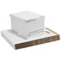 Staples 65% Recycled Corrugated File Box with Lift Off Lid, Letter/Legal Size, White/Black, 10/Pack (23325011)~#|#~9B135B42-E016-4EF0-9BC12592A90116D5_sc7