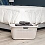 Mind Reader 10-Gallon Laundry Basket, Plastic, Ivory (40FABASK-IVO)~#|#~9B1493EB-19D5-4598-B60EF06B29061AB4_sc7