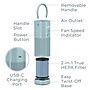 Pure Enrichment PureZone Mini True HEPA Portable Air Purifier, Starlight Blue (PEPERSAP-ST)~#|#~9B19A2E5-3964-4F7C-81F4CFBE2CA261DB_sc7